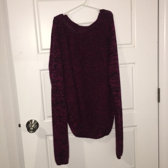 Knit Maroon/Burgundy Sweater (Size M/M) - Picture 1 of 4